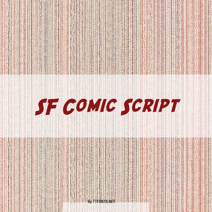 SF Comic Script example